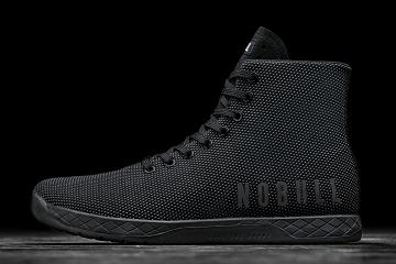 Men's Nobull High-Top Trainers Black | SG E2432B